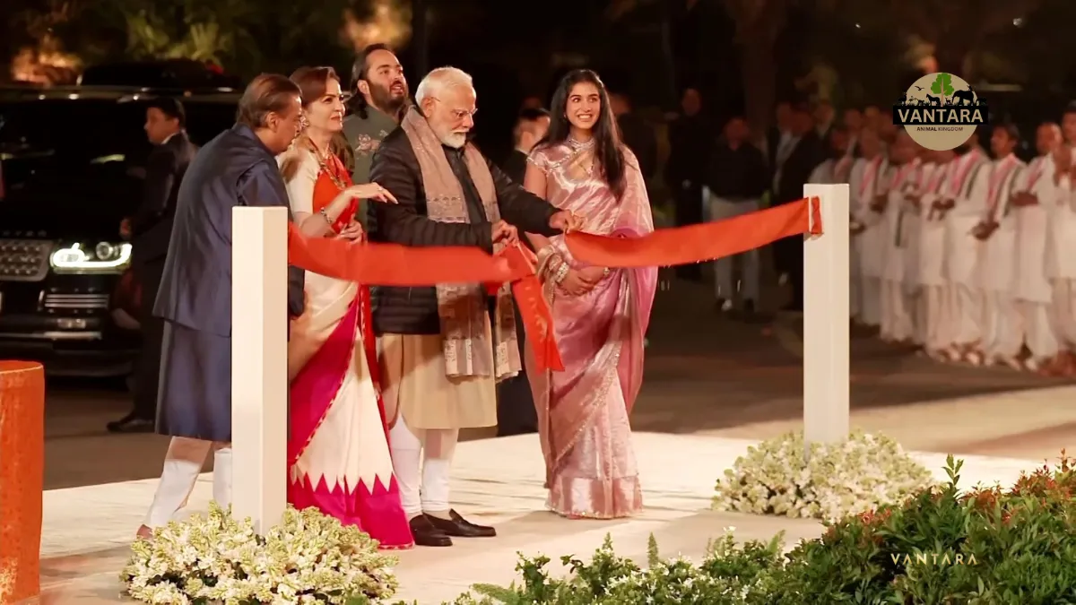 PM Narendra Modi visits Vantara zoo in Jamnagar