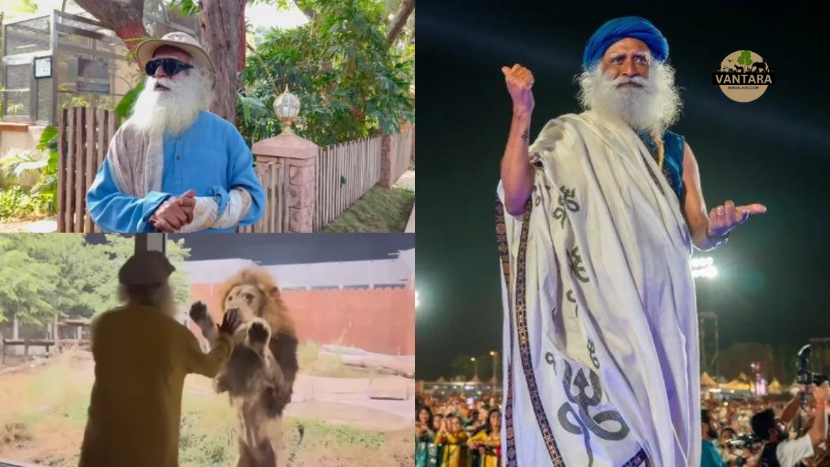 Sadhguru visits Vantara