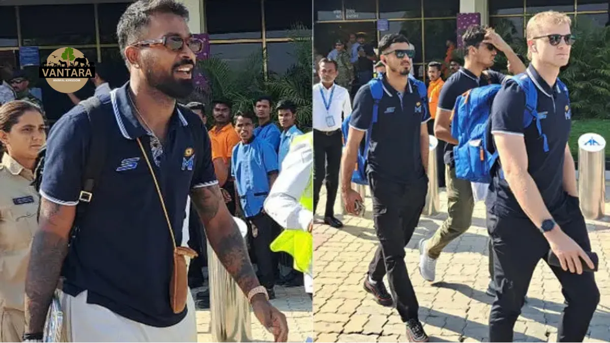 Vantara tour of Mumbai Indians