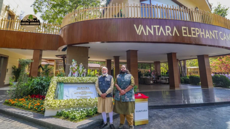 PM Modi in Vantara Jamnagar