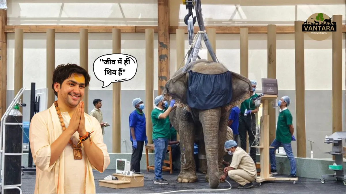 Dheerendra Shastri openly praised Vantara