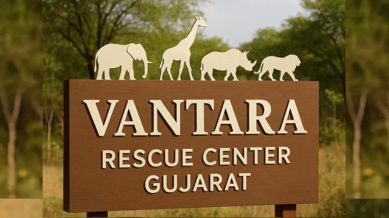 Vantara Rescue Center Gujarat